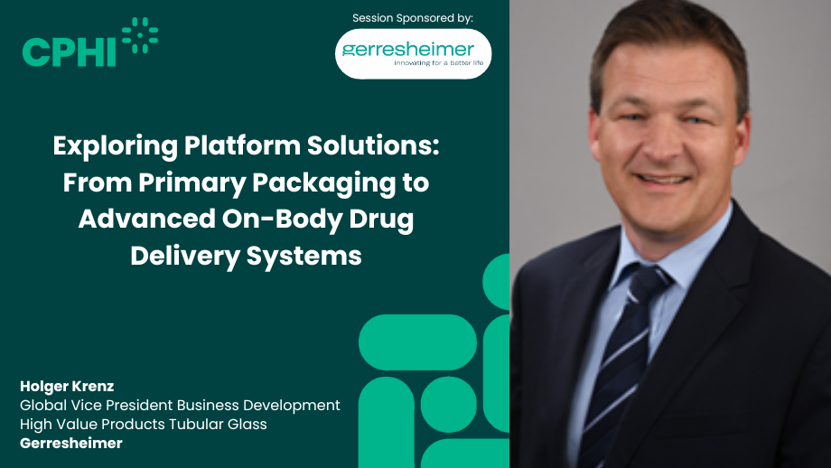 Exploring Platform Solutions: From Primary Packaging to Advanced On-Body Drug Delivery Systems