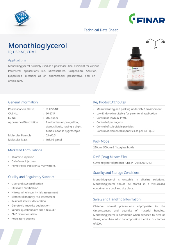 Monothioglycerol