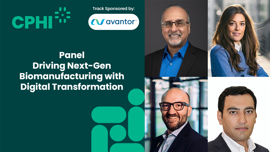 Panel – Driving Next-Gen Biomanufacturing with Digital Transformation