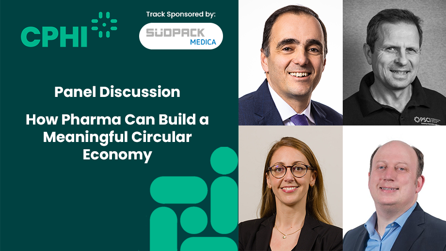 Panel: How Pharma Can Build a Meaningful Circular Economy