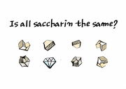 Is all saccharin the same?