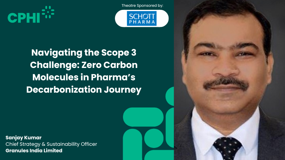 Navigating the Scope 3 Challenge: Zero Carbon Molecules in Pharma’s Decarbonization Journey