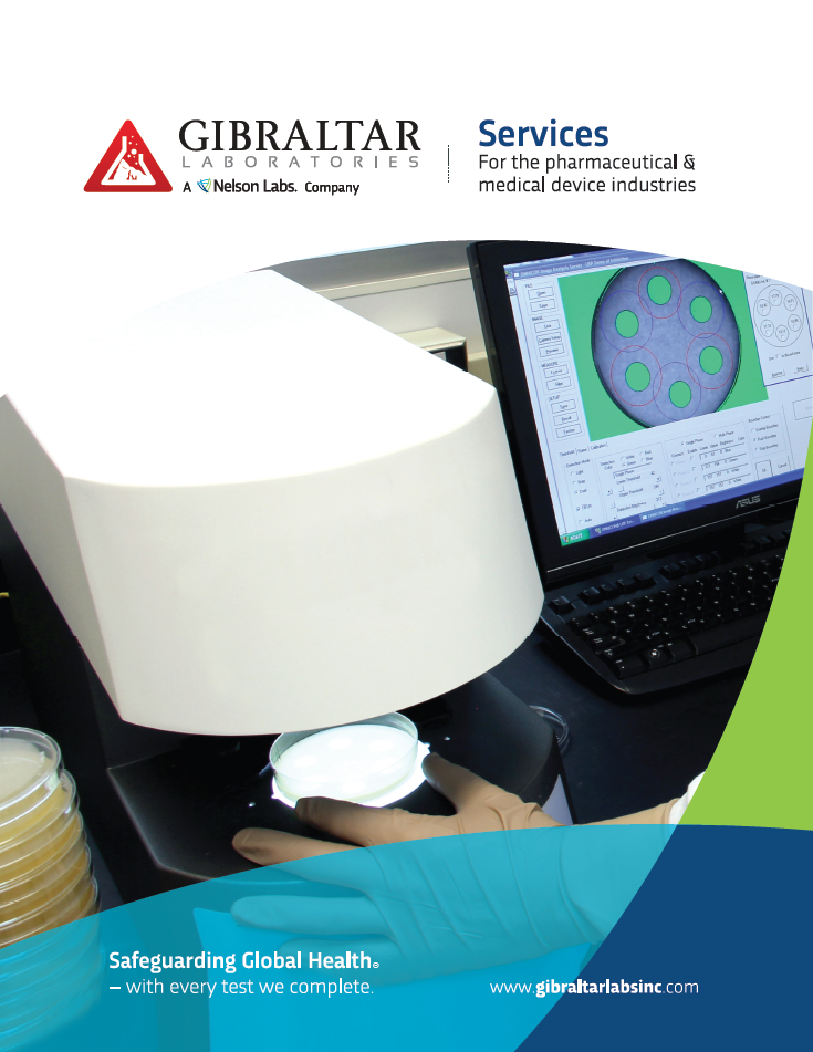 Services for the pharmaceutical & medical device industries