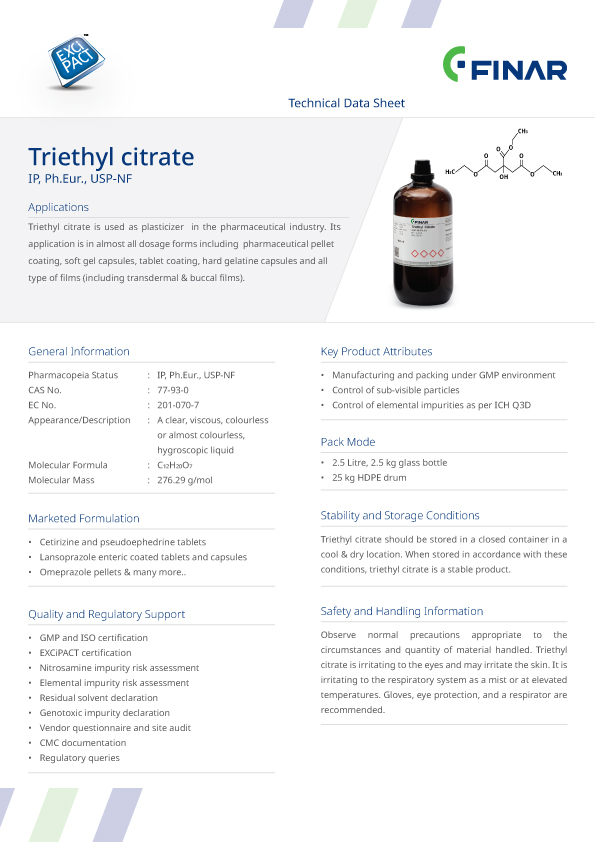 Triethyl Citrate