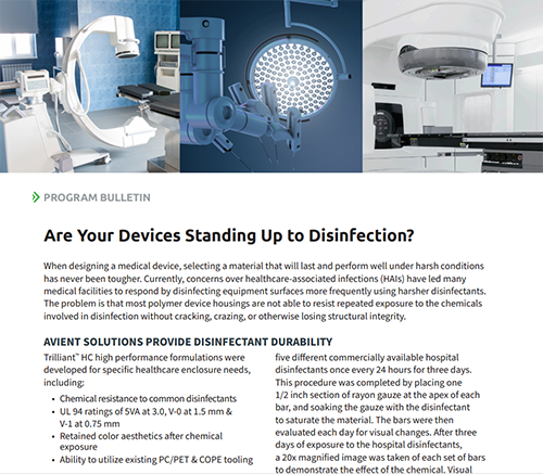 Trilliant™ HC and Versaflex™ HC Materials Bulletin