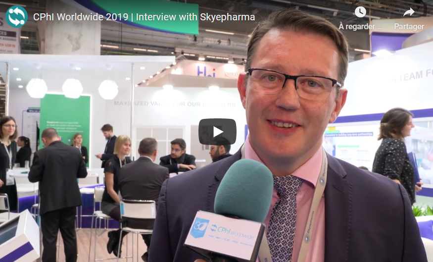 CPHI Worldwide 2019 | Interview with Skyepharma