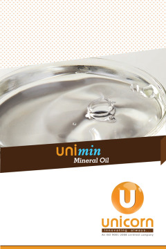 Mineral Oil / Liquid Paraffin - Product Brochure