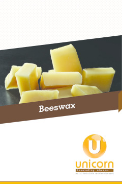 Natural Beeswax - Product Brochure