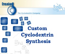 Presentation on Custom cyclodextrin synthesis by Cyclolab