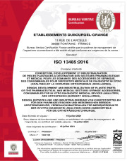 ISO13485:2016 certification