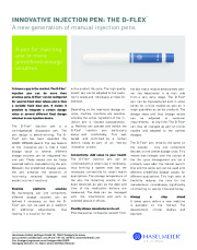 Whitepaper - INNOVATIVE INJECTION PEN - THE D-FLEX™