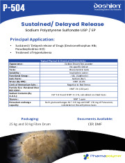 Sodium Polystyrene Sulfonate (Doshion P 504)