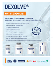 Cyclolab's brochure on Dexolve (SBECD)