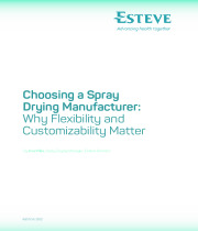 Choosing a Spray Drying Manufacturer: Why Flexibility and Customizability Matter