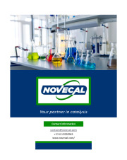 Novecal - services and catalysts