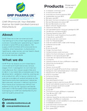 GMP Pharma UK Introduction and Products