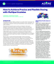 How to Achieve Precise and Flexible Dosing with Microparticulates