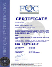 ISO CERTIFICATE