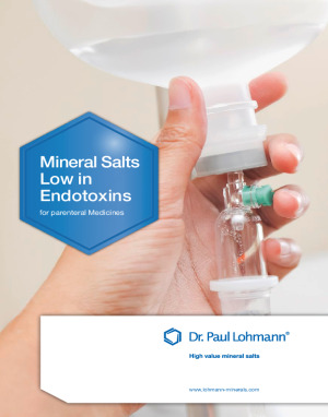 Mineral Salts Low in Endotoxins