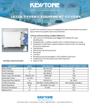 Tyvek GMP Equipment Covers