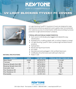 Light Blocking GMP Equipment Covers