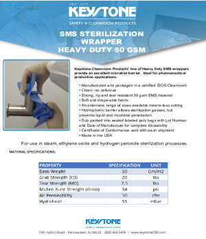 SMS Sterilization Wrap