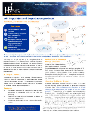 Hypha Discovery API Degradation Products & Impurities Services