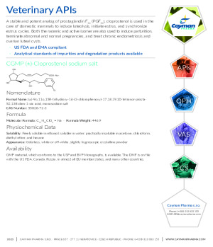 Cayman Pharma - Veterinary APIs