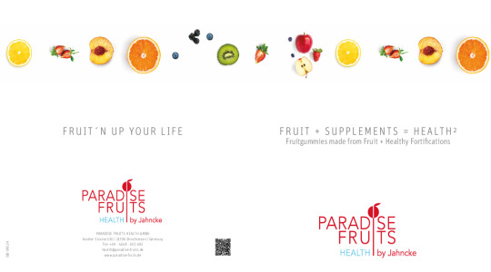 Paradise Fruits Health Brochure