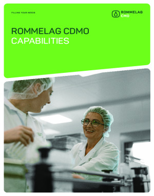 CDMO Capabilities