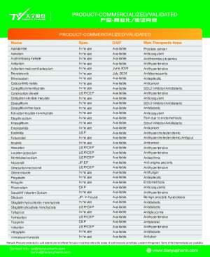 API List - Zhejiang Tianyu - V4 2024