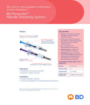 BD Preventis™ Needle Shielding System