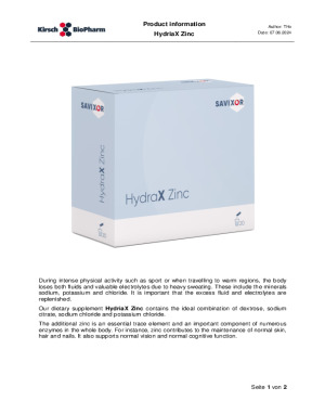 HydriaX Zinc