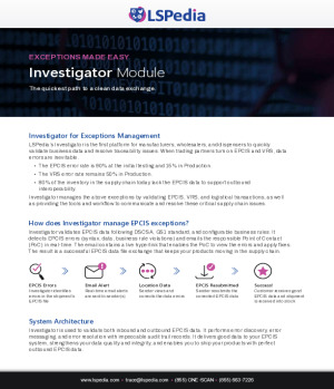 OneScan Investigator for Exceptions Management