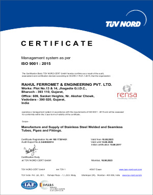 ISO CERTIFICATE