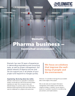 Pharma Business Elomatic - Controlled Environments