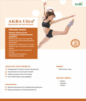 AKBA Ultra - Standardised Boswellia Serrata Extract